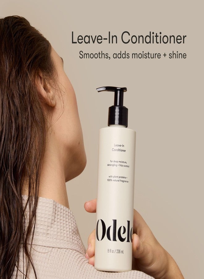 Odele Vegan Leave-In Conditioner, for Deep Moisture, Detangling, Frizz Control, Weightless Shine, and All Hair Types + Textures, 8 fl oz (2-Pack) - Image 2